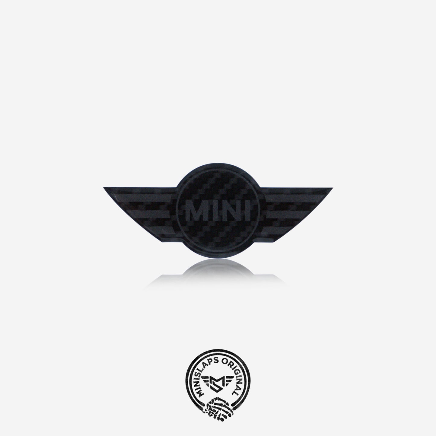 MINI Steering Wheel Badge – Carbon Stealth