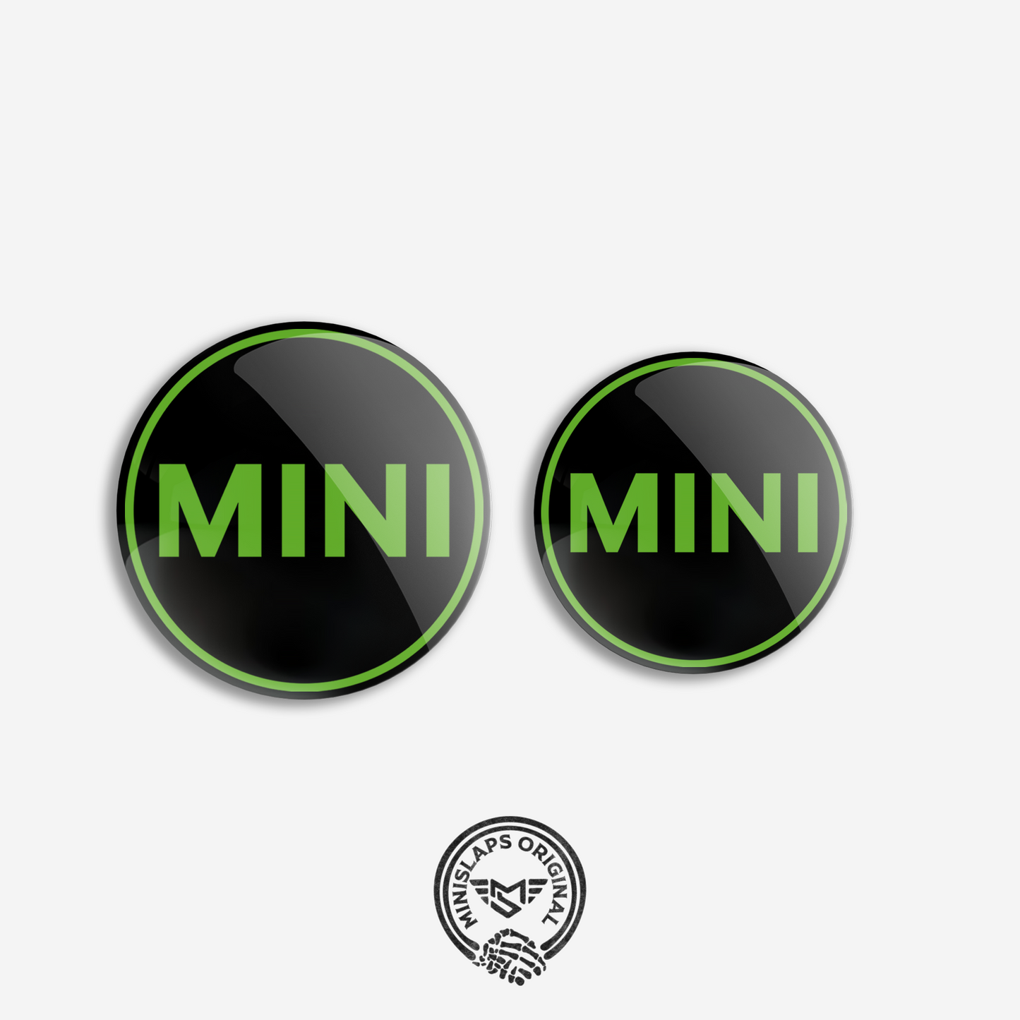 55mm & 45mm MINI Badge Kit - Green - Gen 3 F54/F55/F56/F57