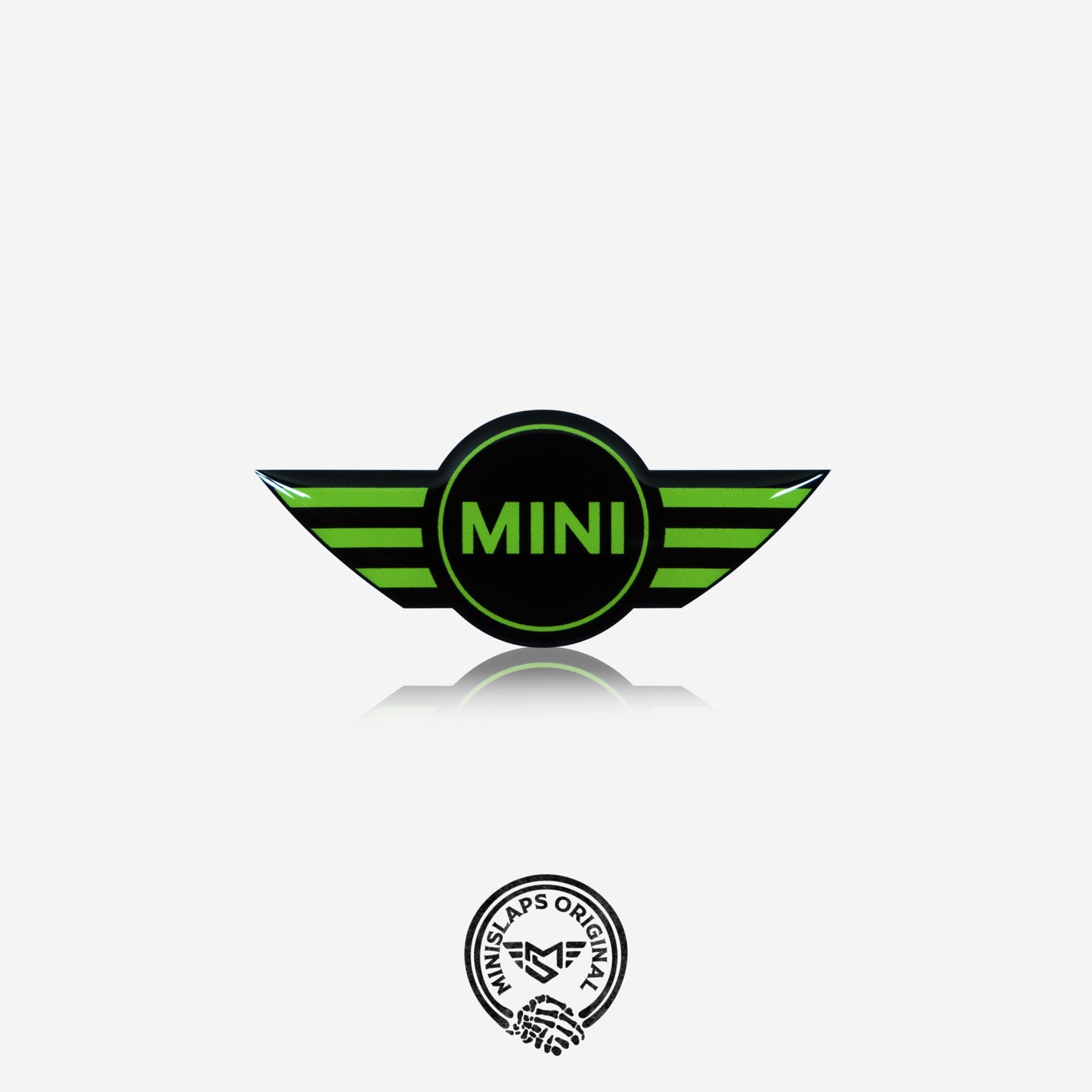 MINI Steering Wheel Badge – Green