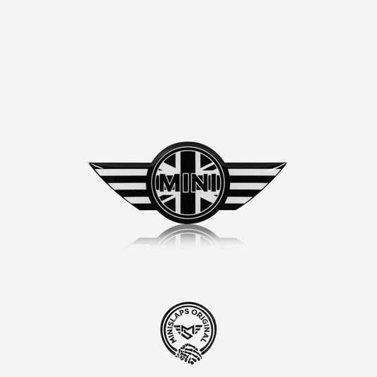 MINI Steering Wheel Badge – GB Black & White