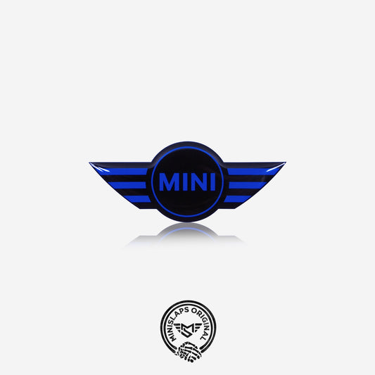 MINI Steering Wheel Badge – Blue