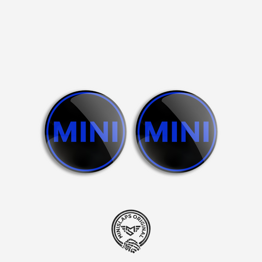 45mm MINI Badge Kit - Blue - Gen 1 R50/R52 & Gen 2 R55/R56/R57