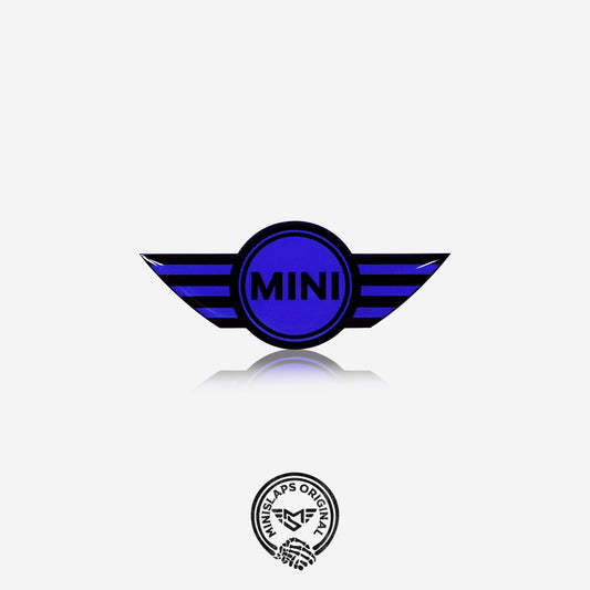 MINI Steering Wheel Badge – Blue v2
