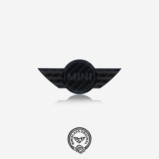 MINI Steering Wheel Badge – Carbon Stealth