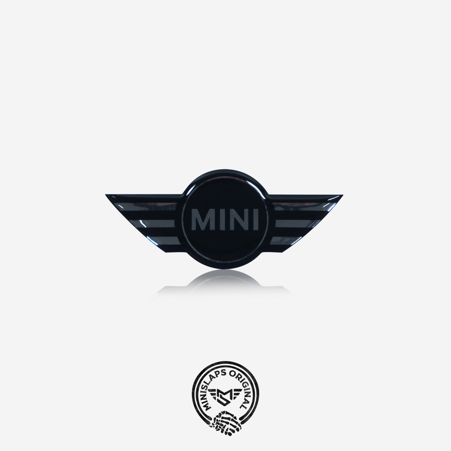 MINI Steering Wheel Badge – Chrome