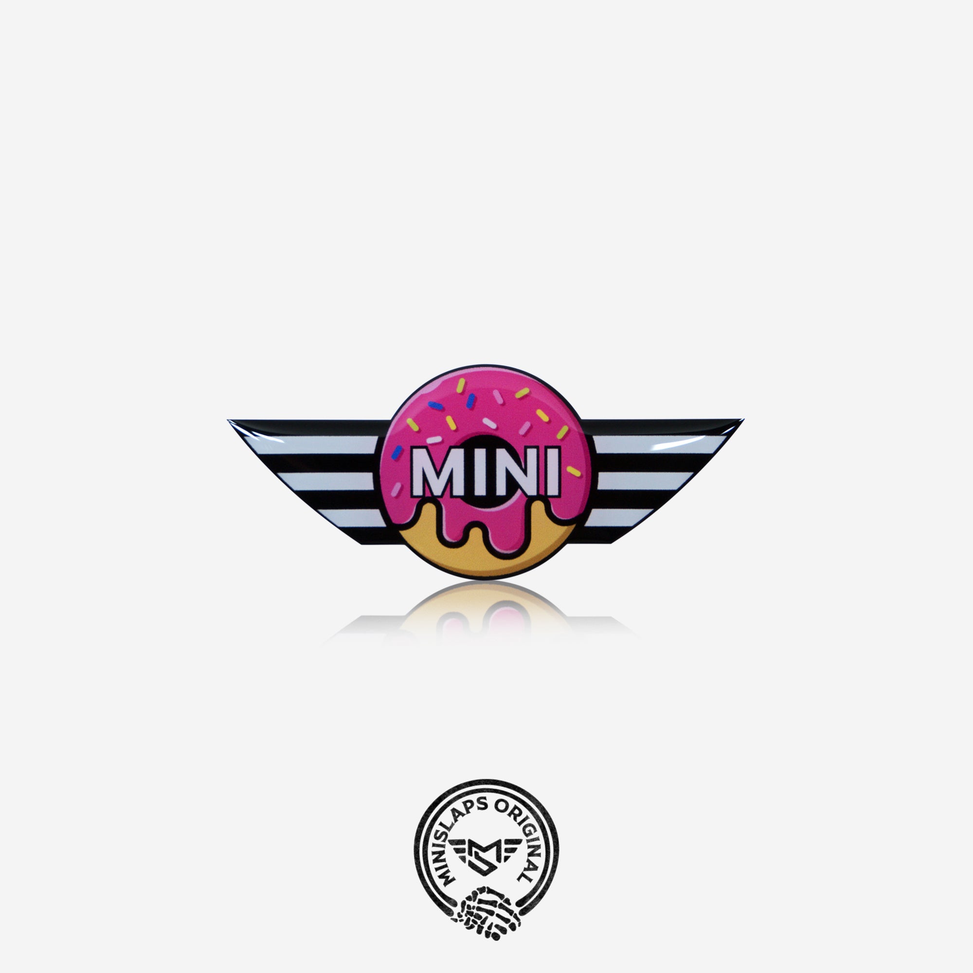 MINI Steering Wheel Badge – Doughnut Design