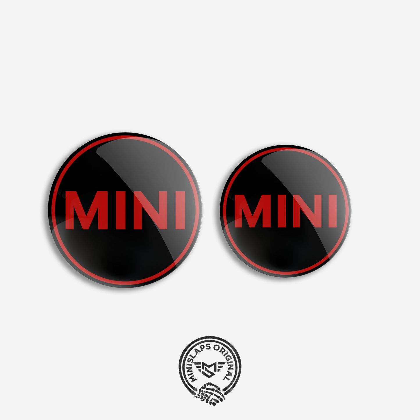 55mm & 45mm MINI Badge Kit - Red - Gen 3 F54/F55/F56/F57