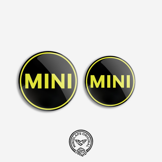 55mm & 45mm MINI Badge Kit - Yellow - Gen 3 F54/F55/F56/F57