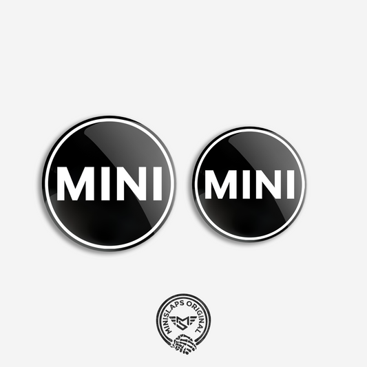 55mm & 45mm MINI Badge Kit - White - Gen 3 F54/F55/F56/F57