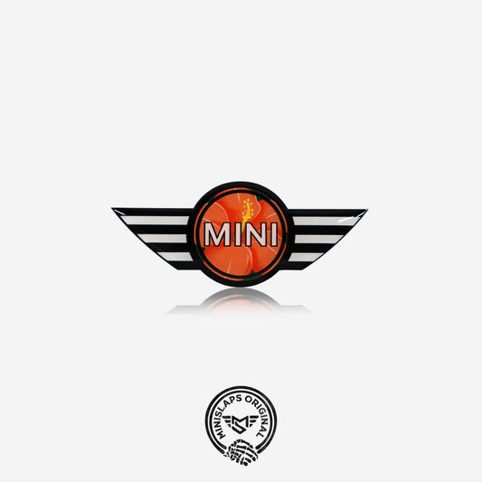 MINI Steering Wheel Badge – Floral v2