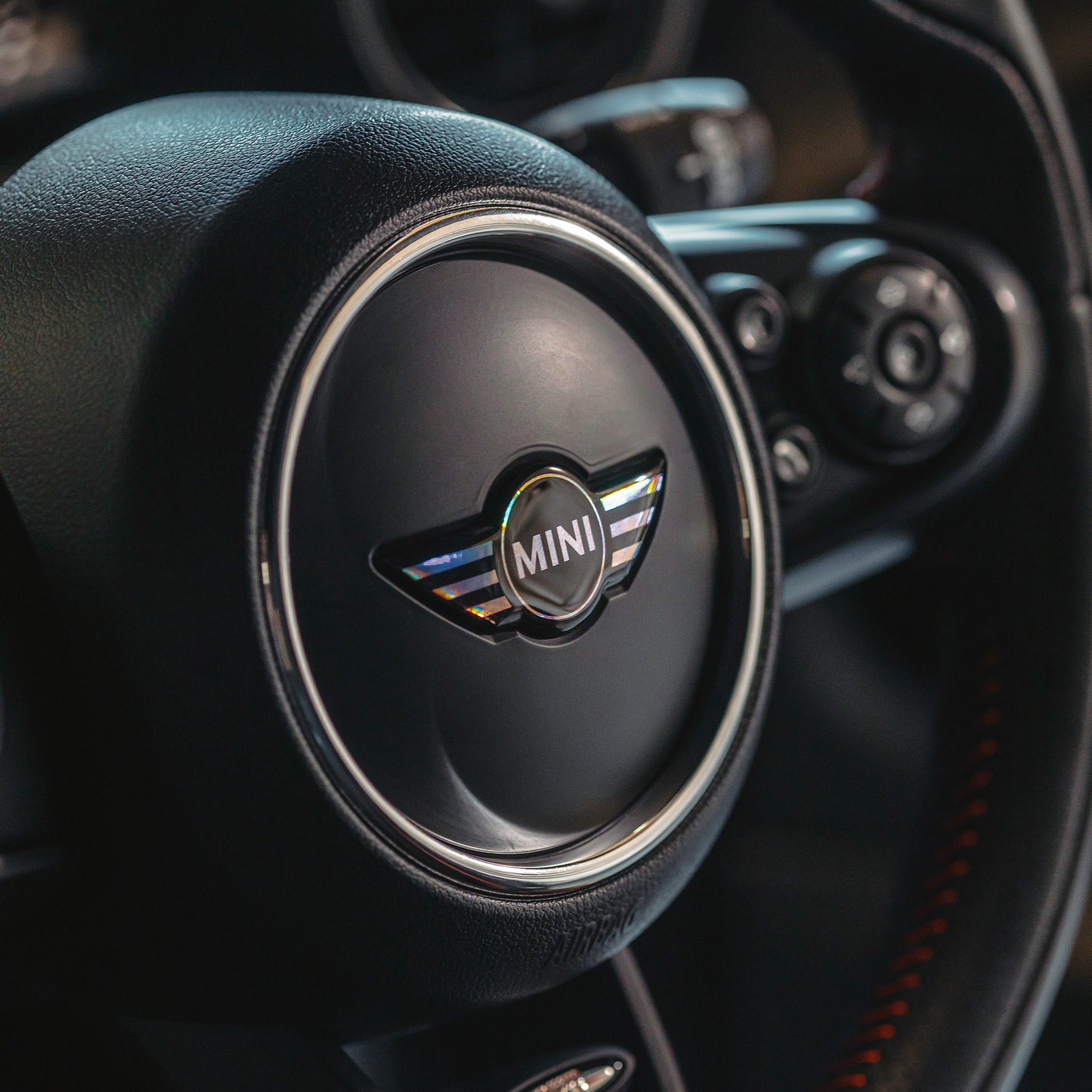 MINI Steering Wheel Badge – OilSlick