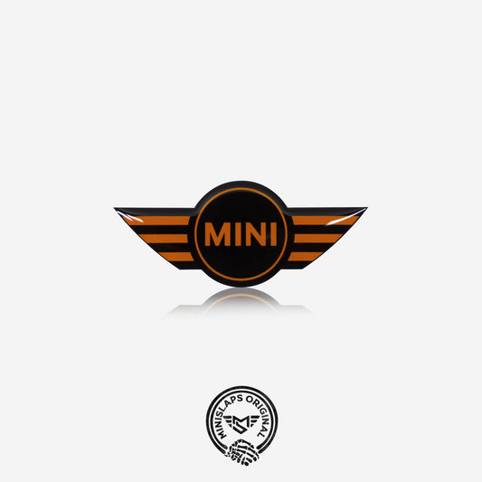 MINI Steering Wheel Badge – Orange