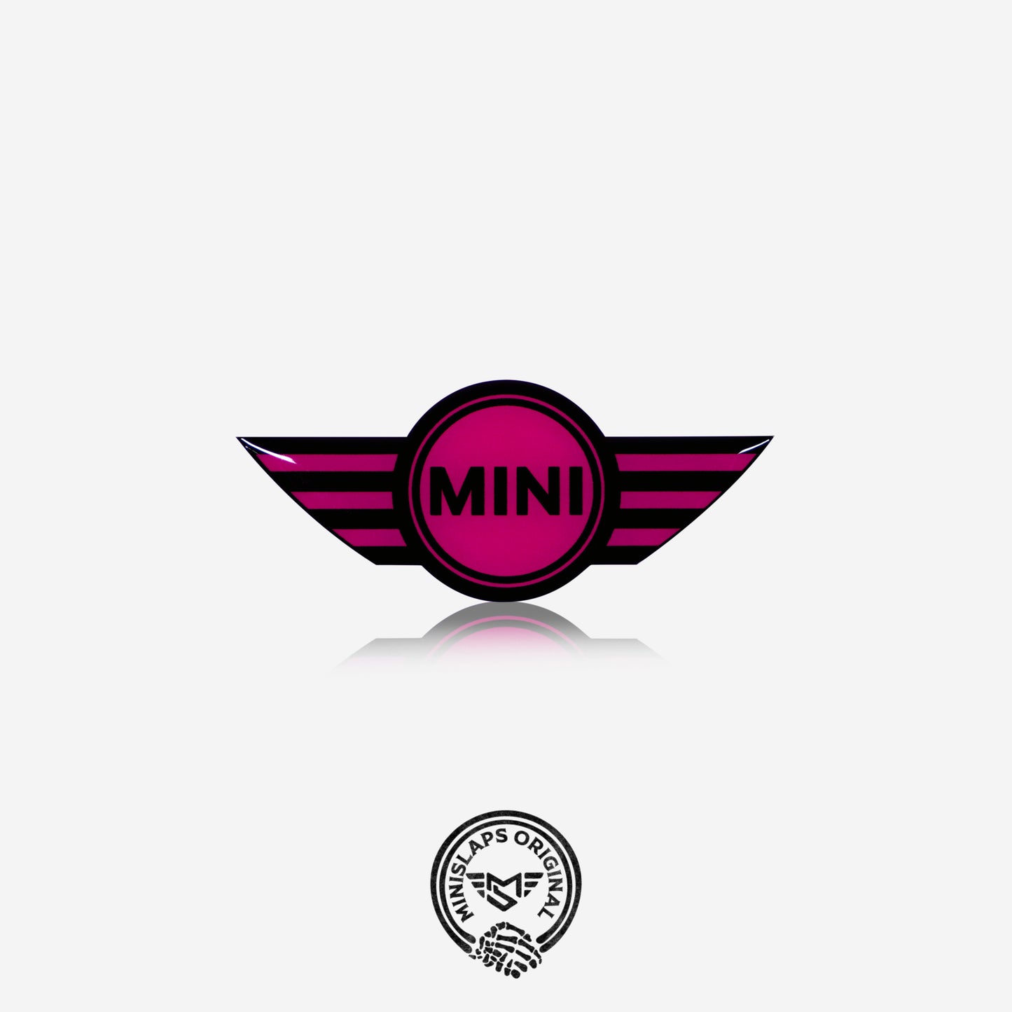 MINI Steering Wheel Badge – Pink v2
