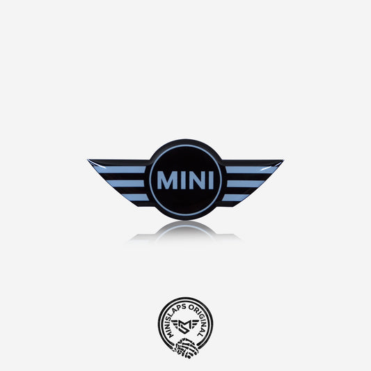 MINI Steering Wheel Badge – Pastel Blue