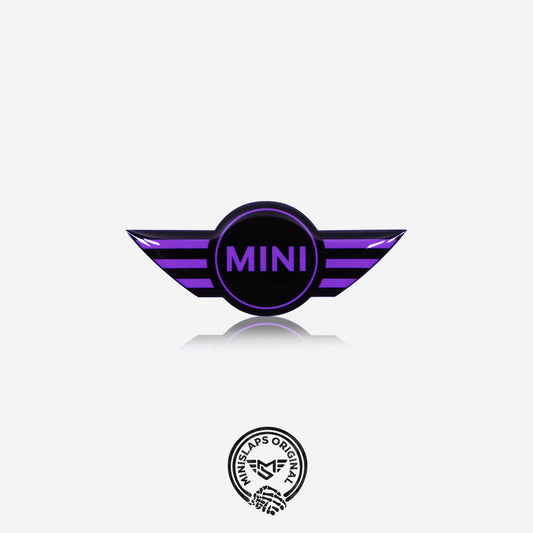 MINI Steering Wheel Badge – Purple