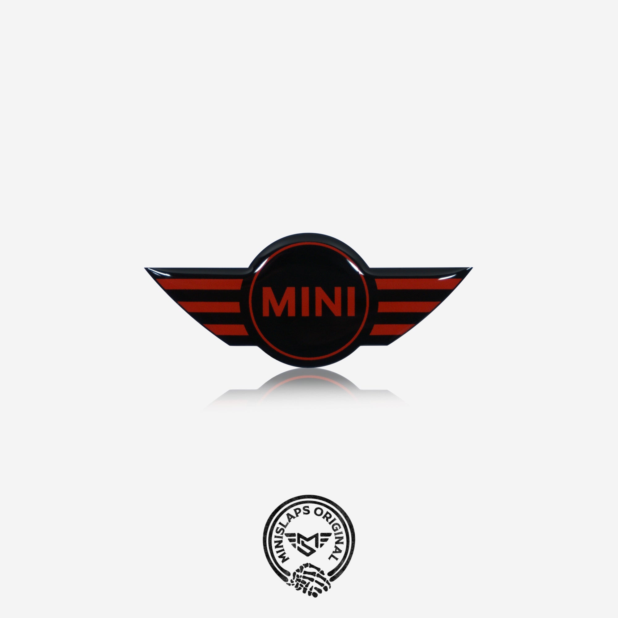 MINI Steering Wheel Badge – Red