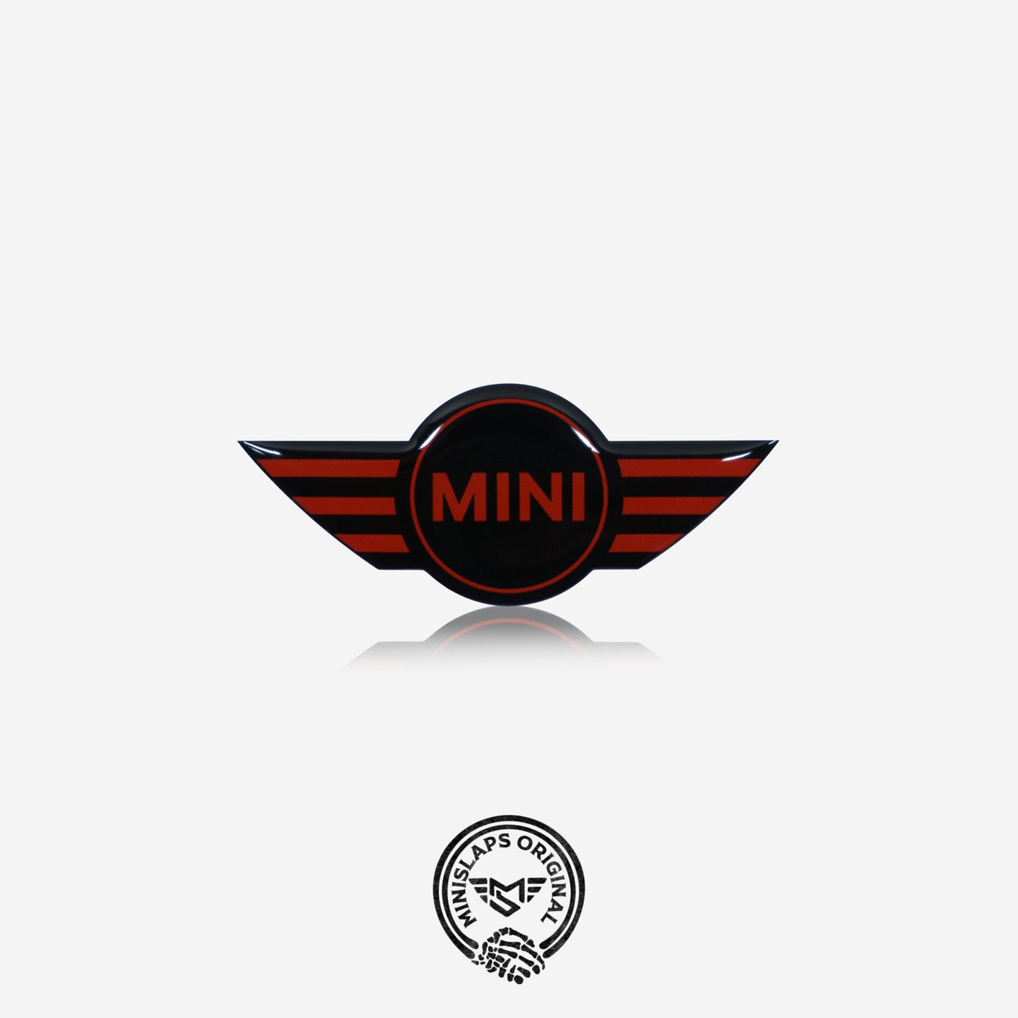 MINI Steering Wheel Badge – Red