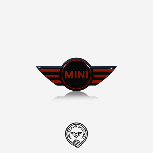 MINI Steering Wheel Badge – Red