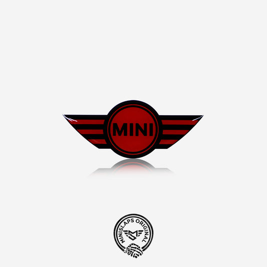 MINI Steering Wheel Badge – Red v2