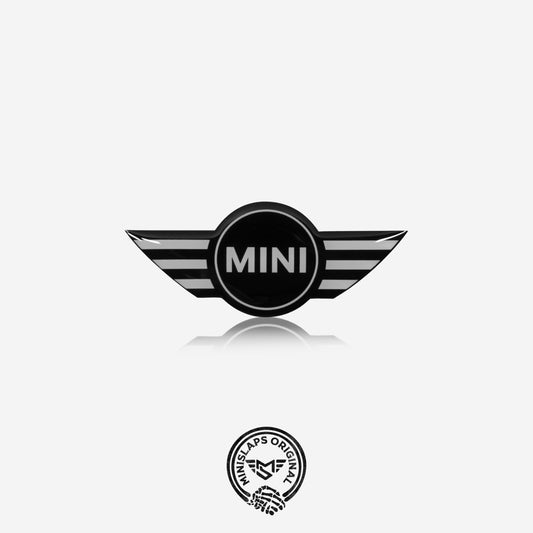 MINI Steering Wheel Badge – White