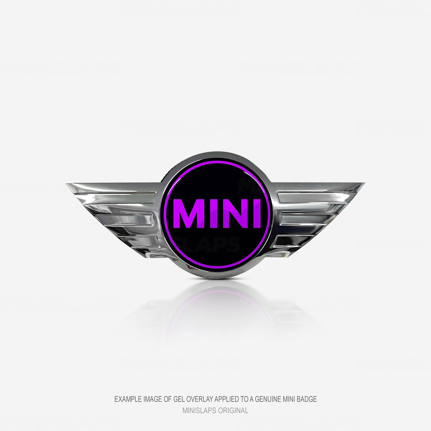 45mm MINI Badge Kit - Purple - Gen 1 R50/R52 & Gen 2 R55/R56/R57