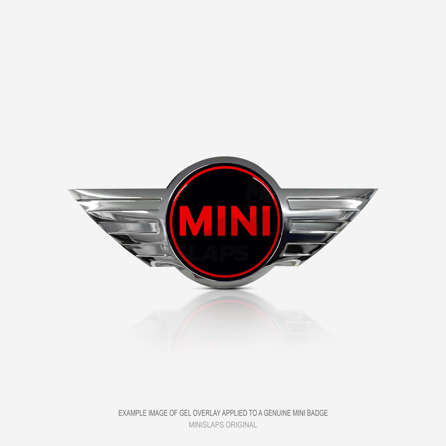 45mm MINI Badge Kit - Red - Gen 1 R50/R52 & Gen 2 R55/R56/R57