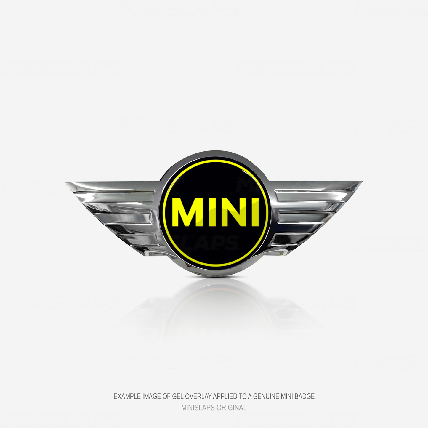 45mm MINI Badge Kit - Yellow - Gen 1 R50/R52 & Gen 2 R55/R56/R57